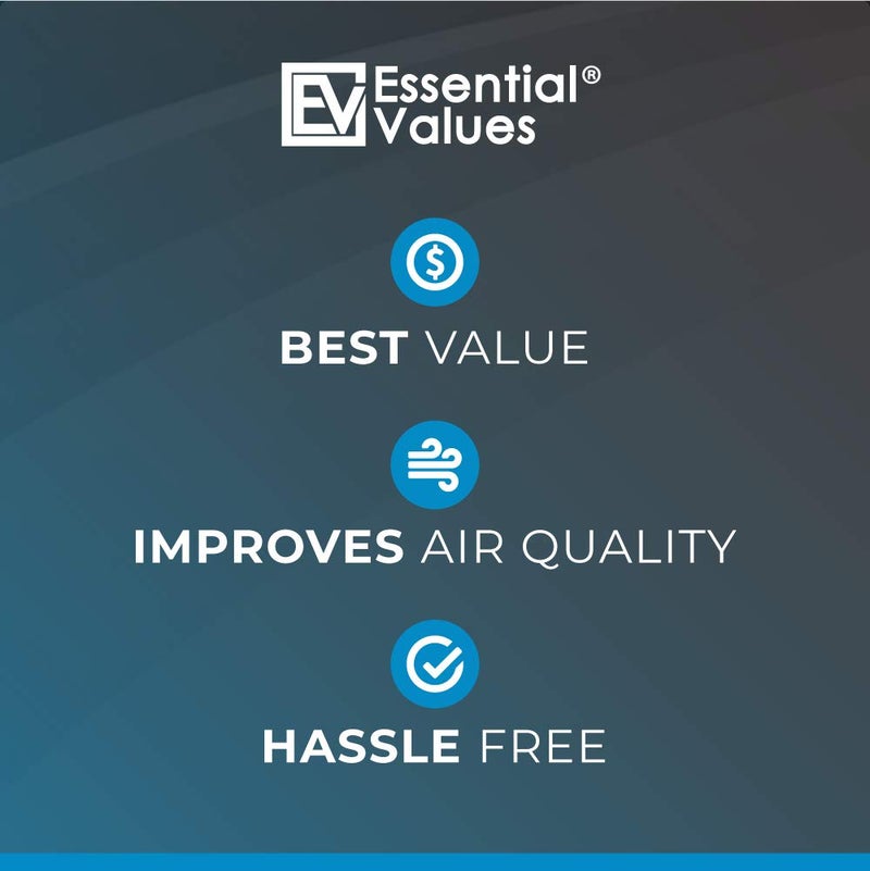 Essential Values 12 Pack Dryer Filter Replacement - Compatible with Better Vent Indoor Dryer Vent (60 Dryer Loads Total) - Image 5